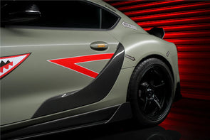 DarwinPro 2019+ Toyota GR Supra (J29 & DB) A90 A91 Carbon Fiber Door Panels Garnish Trim