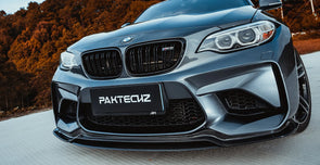 PAKTECHZ Carbon Fiber Front Lip Spoiler for BMW M2 F87