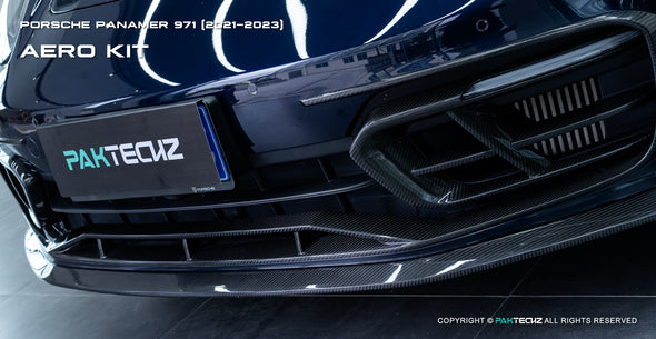 Paktechz Dry Carbon Fiber Aero Body Kit for Porsche 2021-2023 Panamera