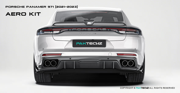 Paktechz Dry Carbon Fiber Aero Body Kit for Porsche 2021-2023 Panamera