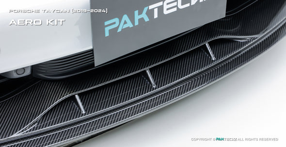 Paktechz Dry Carbon Fiber Aero Body Kit for Porsche 2019-2024 Taycan & Taycan Gran Turismo