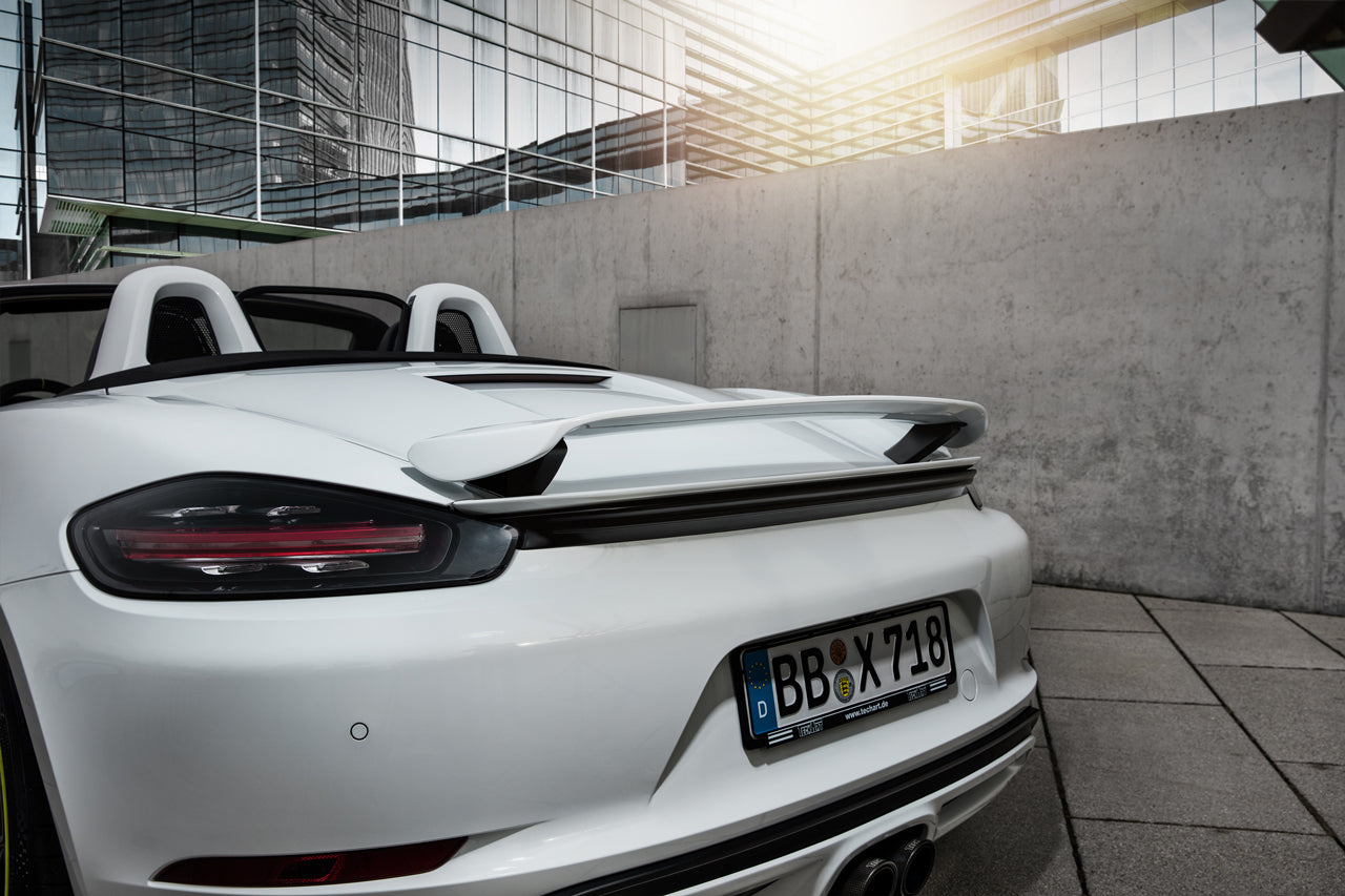 Prosche 718 Rear TECHART Rear Spoiler I for Porsche 718 Boxster Cayman – CarGym