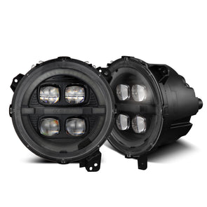 AlphaRex 18-23 Jeep Wrangler JL / Gladiator JT NOVA-Series LED Projector Headlights