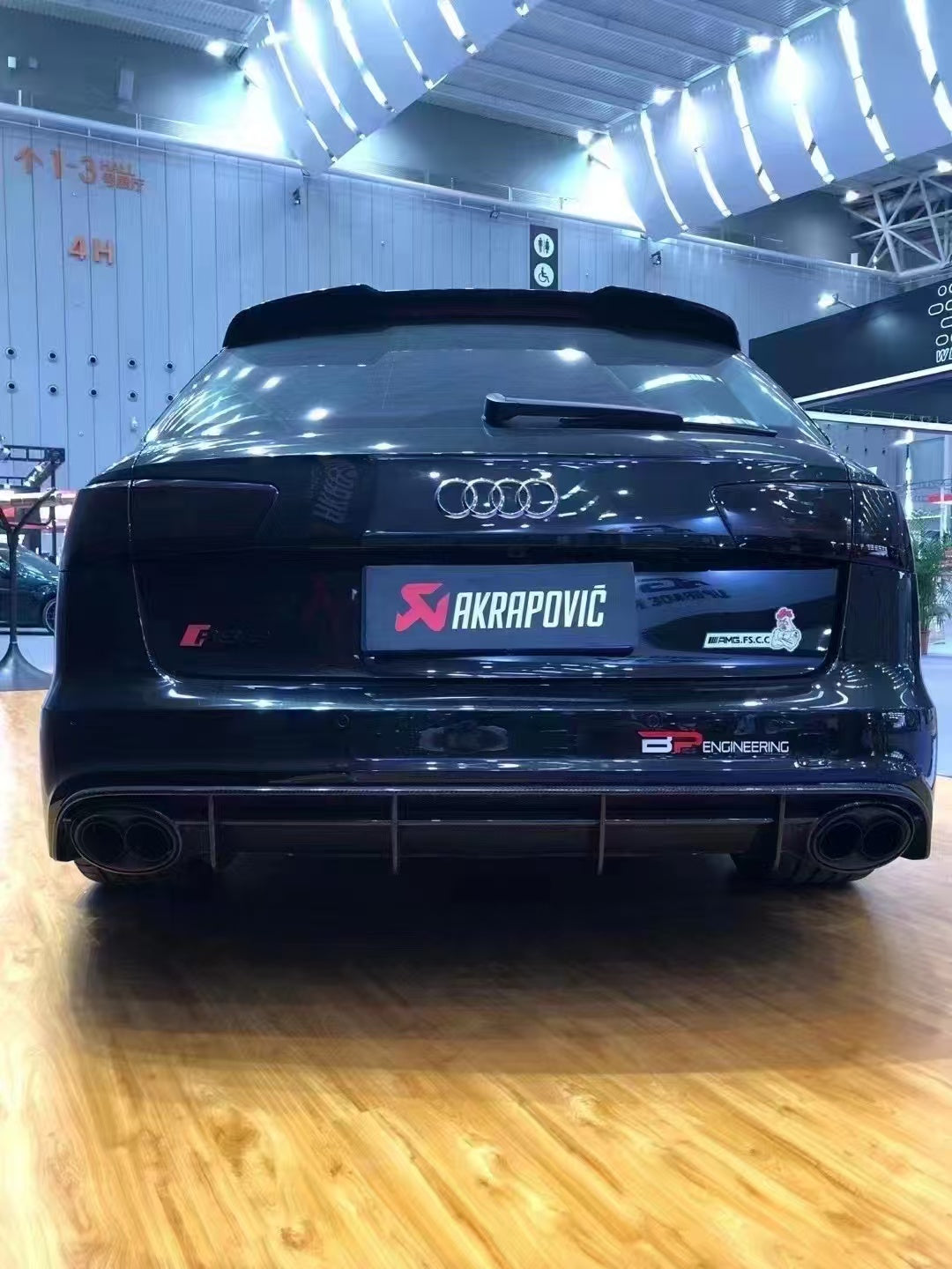 Audi RS6 C7 Rear Diffuser | Dry Carbon Fiber 2014-2018 – CarGym