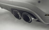 Porsche Cayenne Twin Titanium Matte Black Exhaust Tips