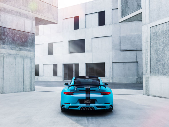 TECHART Diffusor Add-On for Rear Apron for Porsche 991 911 Carrera from 2017+