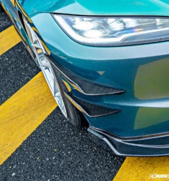 CMST Carbon Fiber Front Canards for Tesla Model 3 Highland 2023+