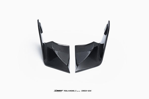 CMST Dry Carbon Fiber Rear Diffuser Ver.2 for Tesla Model 3 Highland 2023+