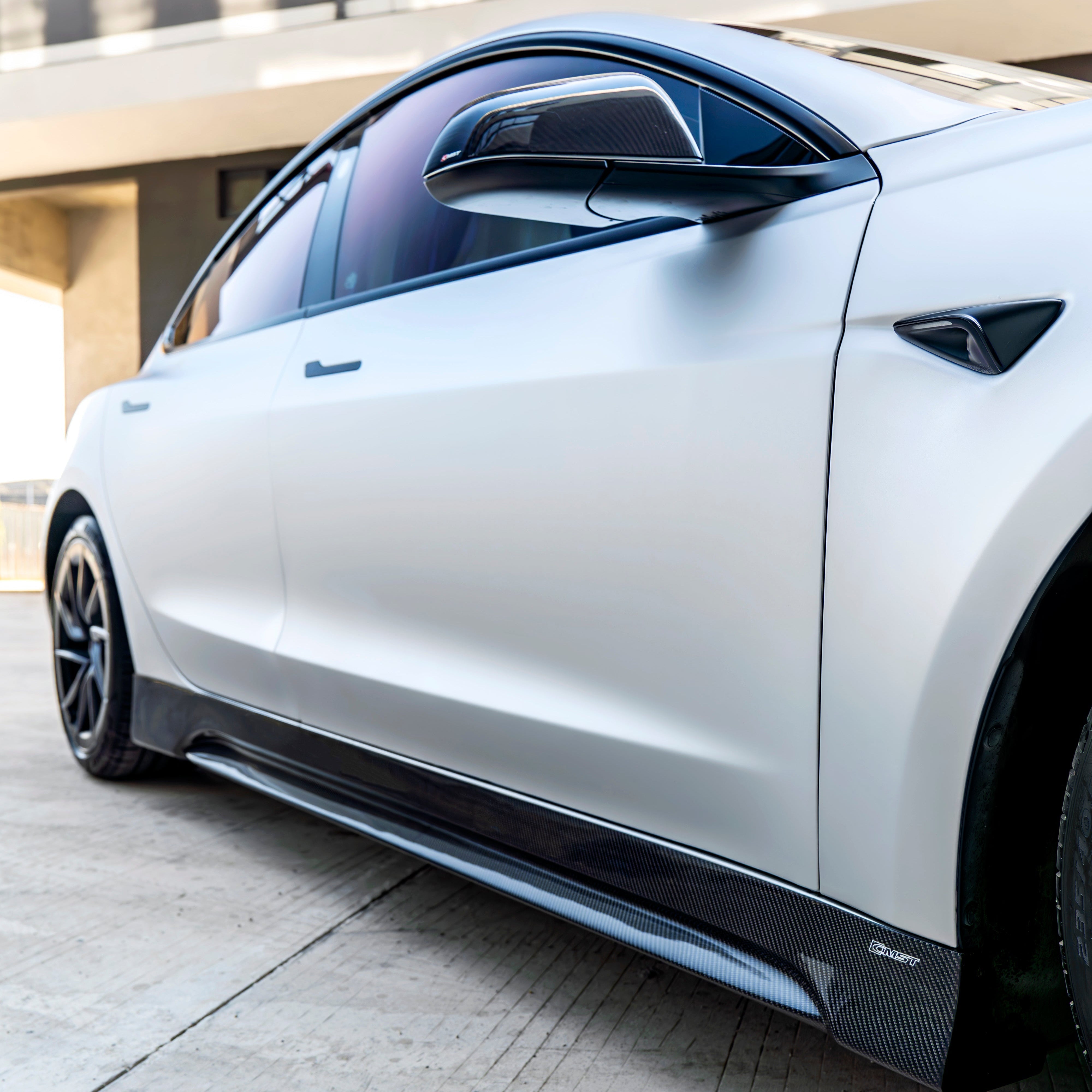 CMST Dry Carbon Fiber Full Body Kit Ver.2 for Tesla Model 3 Performanc ...