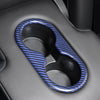 Carbonati USA Tesla Model 3 / Model Y Dry Carbon Cup Holder Covers