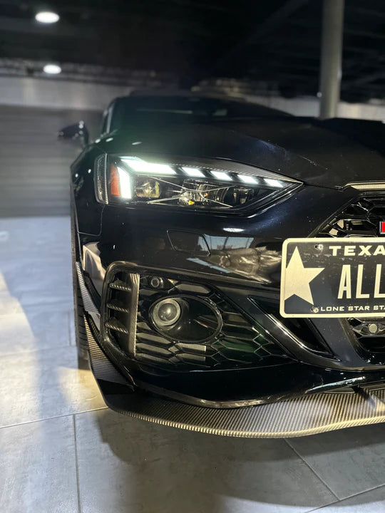 Karbel Carbon Dry Carbon Fiber Front Lip For Audi RS5 B9.5 2020+