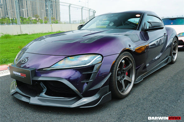 DarwinPro 2019+ Toyota GR Supra (J29 & DB) A90 A91 BKSS Carbon Fiber Front Lip Spoiler
