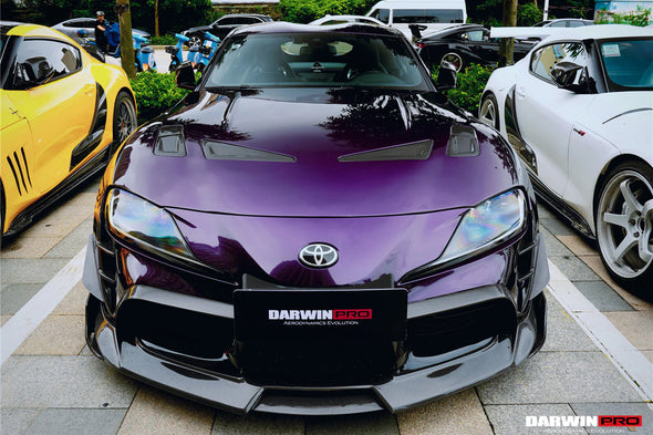 DarwinPro 2019+ Toyota GR Supra (J29 & DB) A90 A91 BKSS Carbon Fiber Front Lip Spoiler