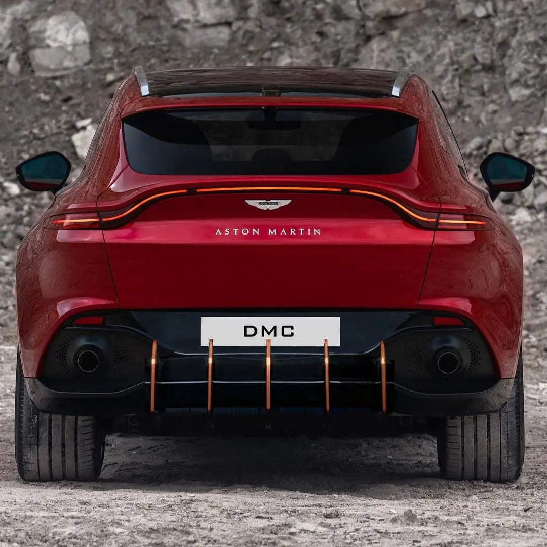 Dbx 576 Rear DMC Aston Martin DBX: Forged Carbon Fiber Rear Diffuser Fins: Fit the ...