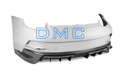 DMC Porsche 992 Rear Bumper and Carbon Fiber Diffuser: Fits the OEM 992 GT3