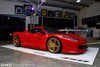 DMC Ferrari 458: Forged Carbon Fiber Front Lip Splitter: Fits the OEM Body Italia: Coupe & Spider