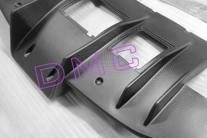 DMC Ferrari 458 Speciale & Aperta Rear Bumper & Diffuser for the Italia made from Carbon Fiber as replacement for the OEM