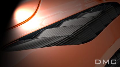 DMC McLaren 720s & 765LT Forged Carbon Fiber Front Fenders Air Vented GT3 Style Vents fits OEM Coupe & Spider