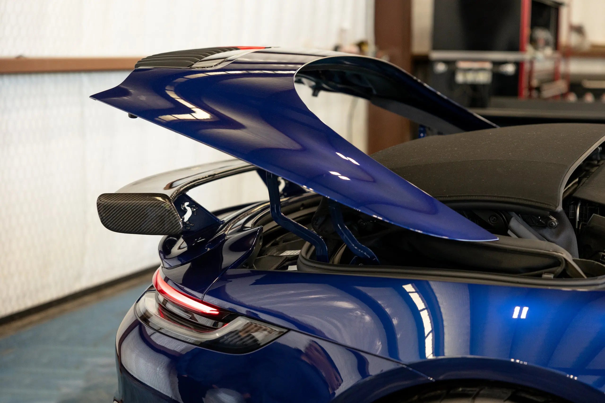 Brabus 992 Rear Spoiler DMC Porsche 992 Aero Kit: Carbon Fiber Rear Wing Spoiler for the 911 C ...