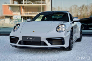 DMC Porsche 992 Forged Carbon Fiber Front Lip OEM Splitter Replacement fits Carrera & Cabriolet