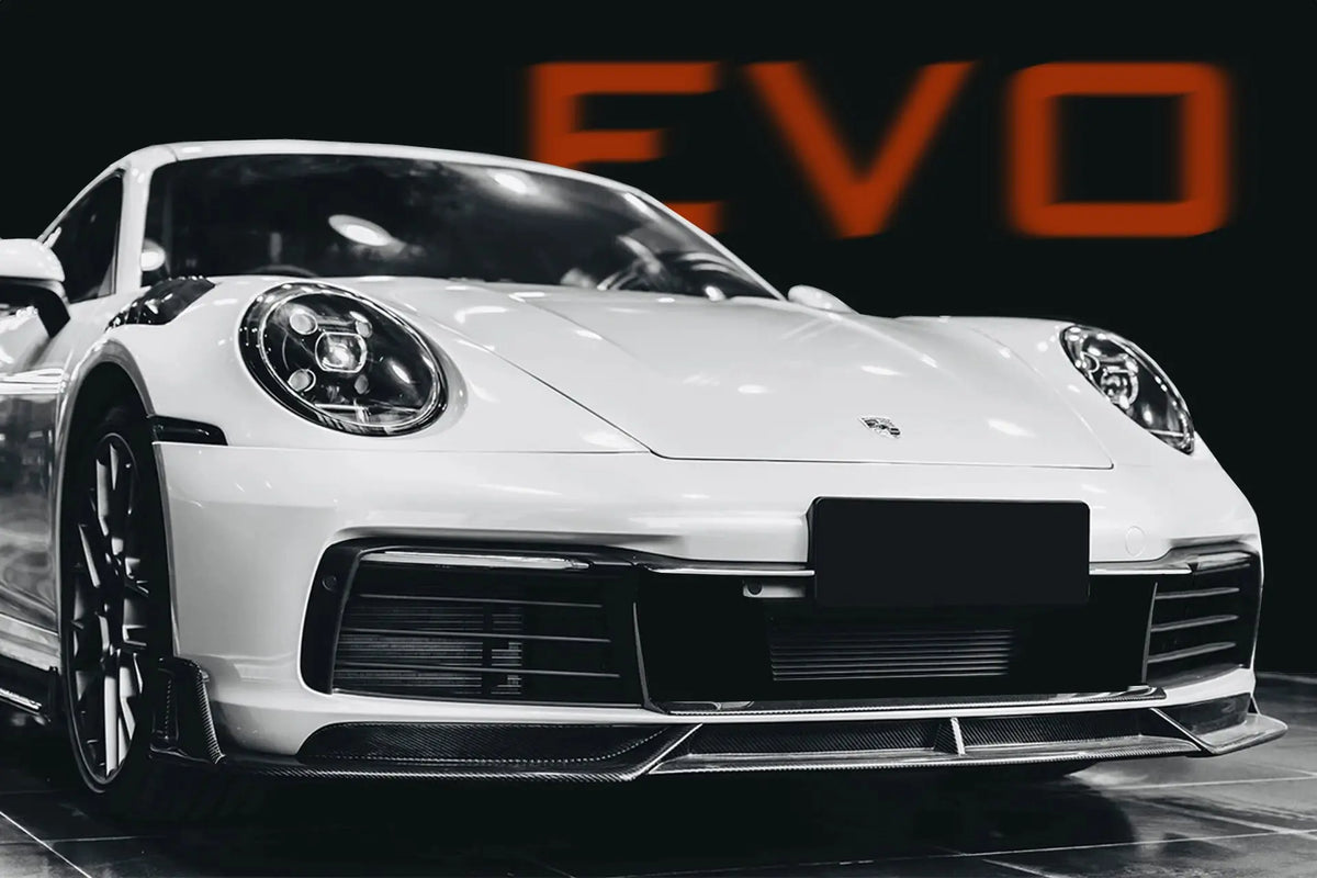 DMC Porsche 992 Forged Carbon Fiber Front Lip GT3 RS Splitter fits the ...