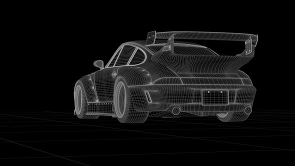 DMC RS Porsche 993 Carbon Fiber Exhaust End Tips