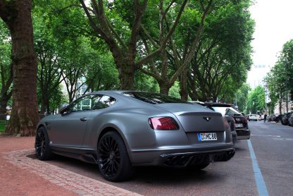 DMC Bentley Continental GTC Forged Carbon Fiber Rear Diffuser for the OEM Coupe & Convertible Facelift Bumper 2016-2017