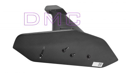 DMC Porsche 911-992 Mission R Rear Wing: Spoiler Replacement for the OEM 992 GT3 made from Forged Carbon Fiber for FIA Cup Car Certification