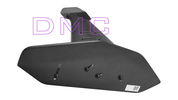 DMC Lamborghini Huracan Super Trofeo EVO2 Rear Wing: GT3 Rear Spoiler, Forged Carbon Fiber, Squadra Corse Style fits the OEM Coupe & Spider LP580 LP610, EVO, RWD and Performante