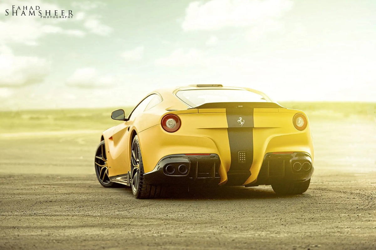 DMC Ferrari F12: Forged Carbon Fiber Rear Diffuser: Fits the OEM Coupe ...