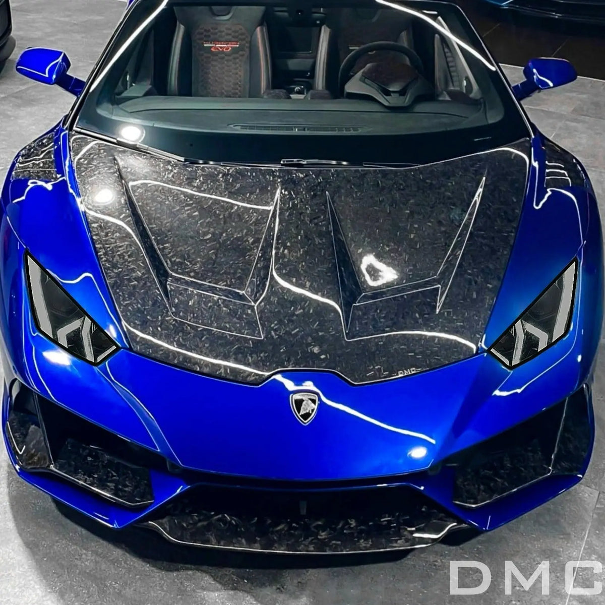 Style System Dmc DMC STO Super Trofeo Style Carbon Fiber Front Hood Bonnet for Lamborgh ...
