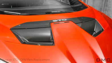 DMC Lamborghini Huracan STO Body Kit: OEM Carbon Fiber Hood Panels for the original STO Front Bonnet