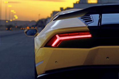 DMC Lamborghini Huracan Forged Carbon Fiber Rear Wing Spoiler for LP610 LP580 Coupe & Spider, EVO & RWD