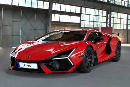 DMC Lamborghini Revuelto: Carbon Fiber Front Lip Spoiler: Fits OEM LB744 Coupe & Spyder