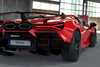 DMC Lamborghini Revuelto: Carbon Fiber Rear Bumper: Fits OEM LB744 Coupe & Spyder