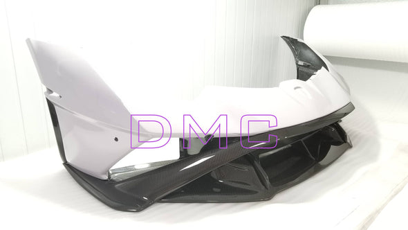 DMC Lamborghini Huracan STO Face Lift Body Kit: Forged Carbon Fiber Front Bumper: Super Trofeo Omologato – Replaces the OEM Coupe & Spider LP580 LP610, EVO, RWD and Performante