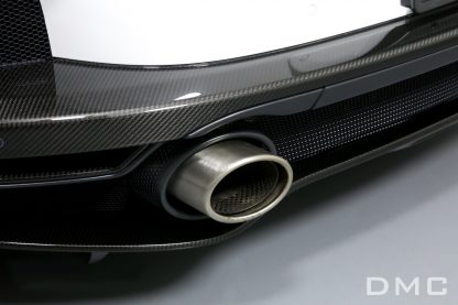 DMC McLaren GT Forged Carbon Fiber Rear Diffuser for the OEM Bumper
