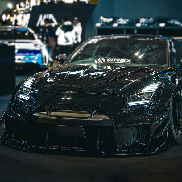 AlphaRex 2009-2025 Nissan GT-R R35 NOVA-Series LED Projector Headlights