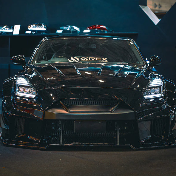 AlphaRex 2009-2025 Nissan GT-R R35 NOVA-Series LED Projector Headlights