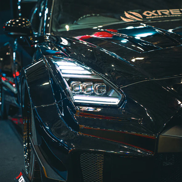 AlphaRex 2009-2025 Nissan GT-R R35 NOVA-Series LED Projector Headlights