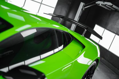 DMC Lamborghini Huracan EVO RWD Carbon Fiber Rear Wing Spoiler Performante Style fits the OEM LP610 LP580 Coupe & Spider