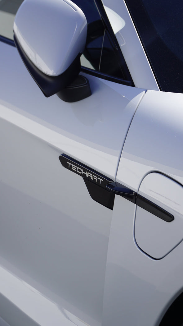 TECHART Trim Cover with TECHART Logo for Porsche 9J1 Taycan