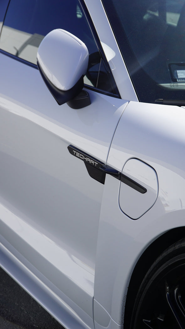 TECHART Trim Cover with TECHART Logo for Porsche 9J1 Taycan