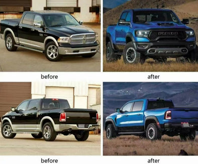 Dodge RAM 2013-2018 to 2021+ TRX Widebody Complete Conversion Kit