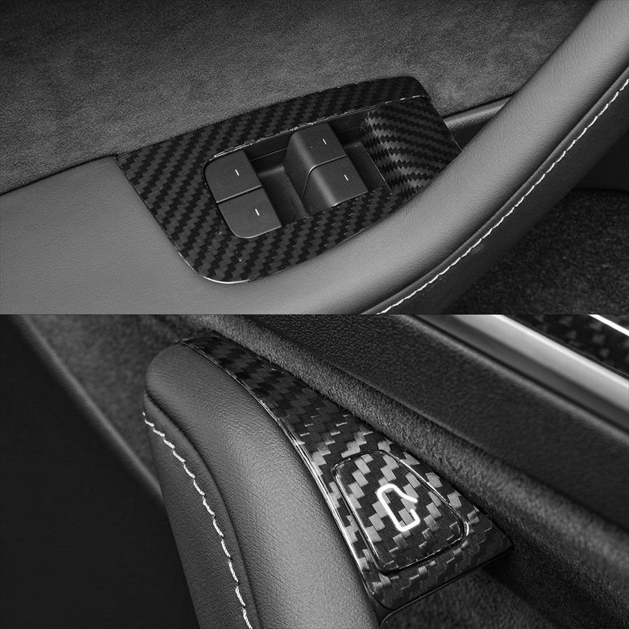 Carbonati USA Tesla Model 3 Model Y Dry Carbon Fiber Windows Door carbonati-usa-tesla-model-3-model-y-dry-carbon-fiber-windows-door