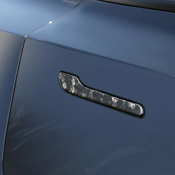 Carbonati USA Tesla Model Y / Model 3 Door Handle Carbon Fiber Overlay Trim