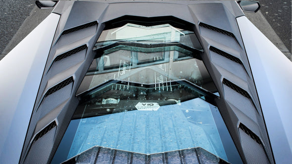 DMC Lamborghini Huracan Forged Carbon Fiber Engine Bonnet for LP580 LP610, EVO, EVO RWD & Performante with Glass