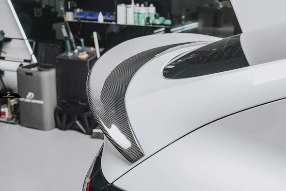 Future Design Carbon Fiber Rear Trunk Spoiler for Tesla Model Y