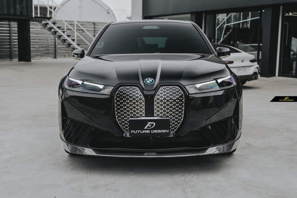 Future Design Carbon Fiber Front Lip for BMW iX i20 M60