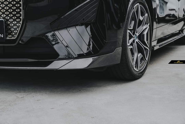 Future Design Carbon Fiber Front Lip for BMW iX i20 M60